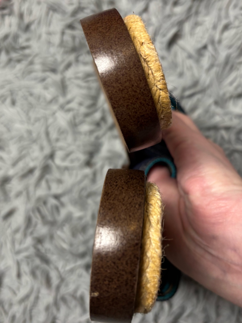 Lizflex by Liz Claiborne “Oceania” Denim Slide Sandals - Picture 8 of 15